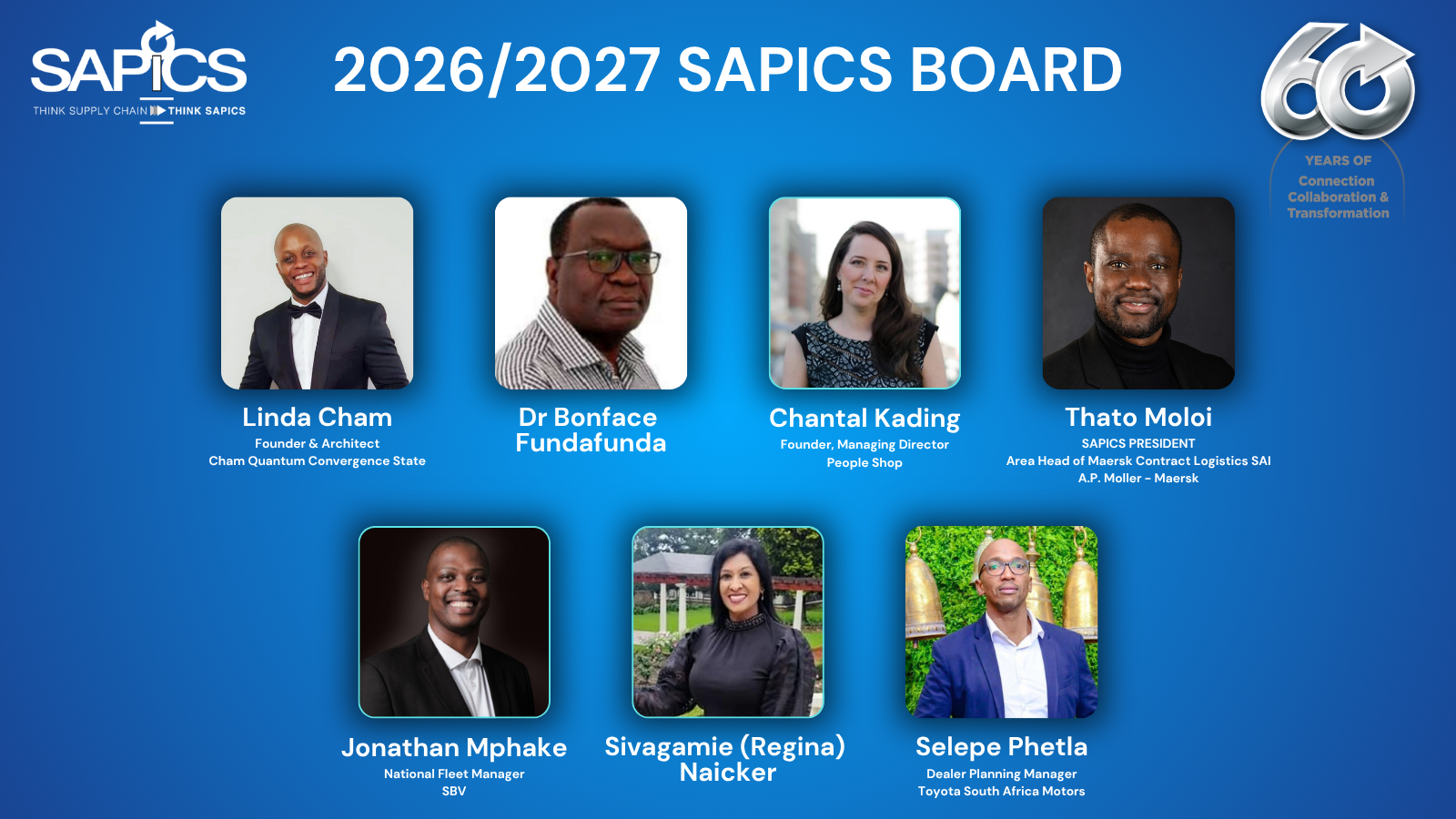 SAPICS 2026-2027 Board Members