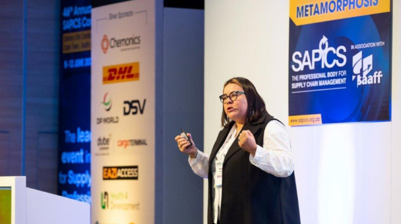 Vanya Jansen, winner of the Best Speaker Award